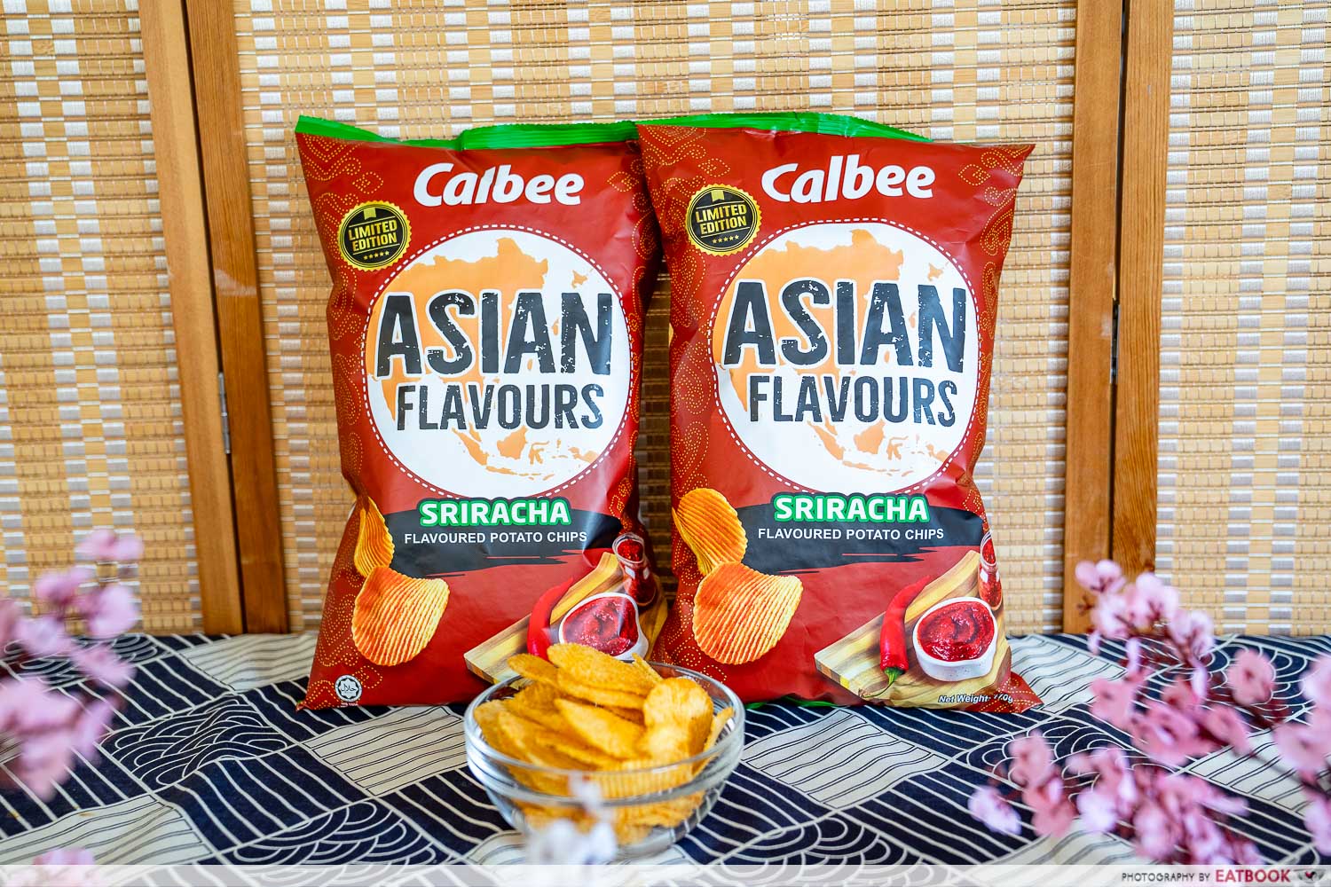 calbee asian flavours sriracha