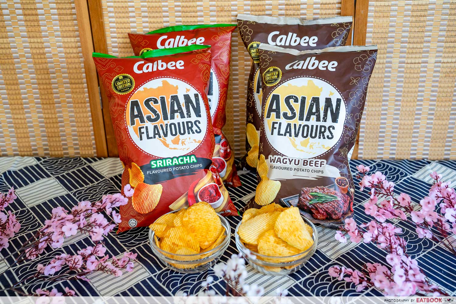 calbee asian flavours