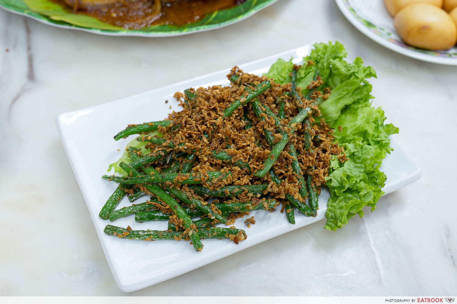 dried shrimp french beans