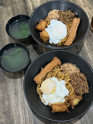 Family Signature Pan Mee flatlay