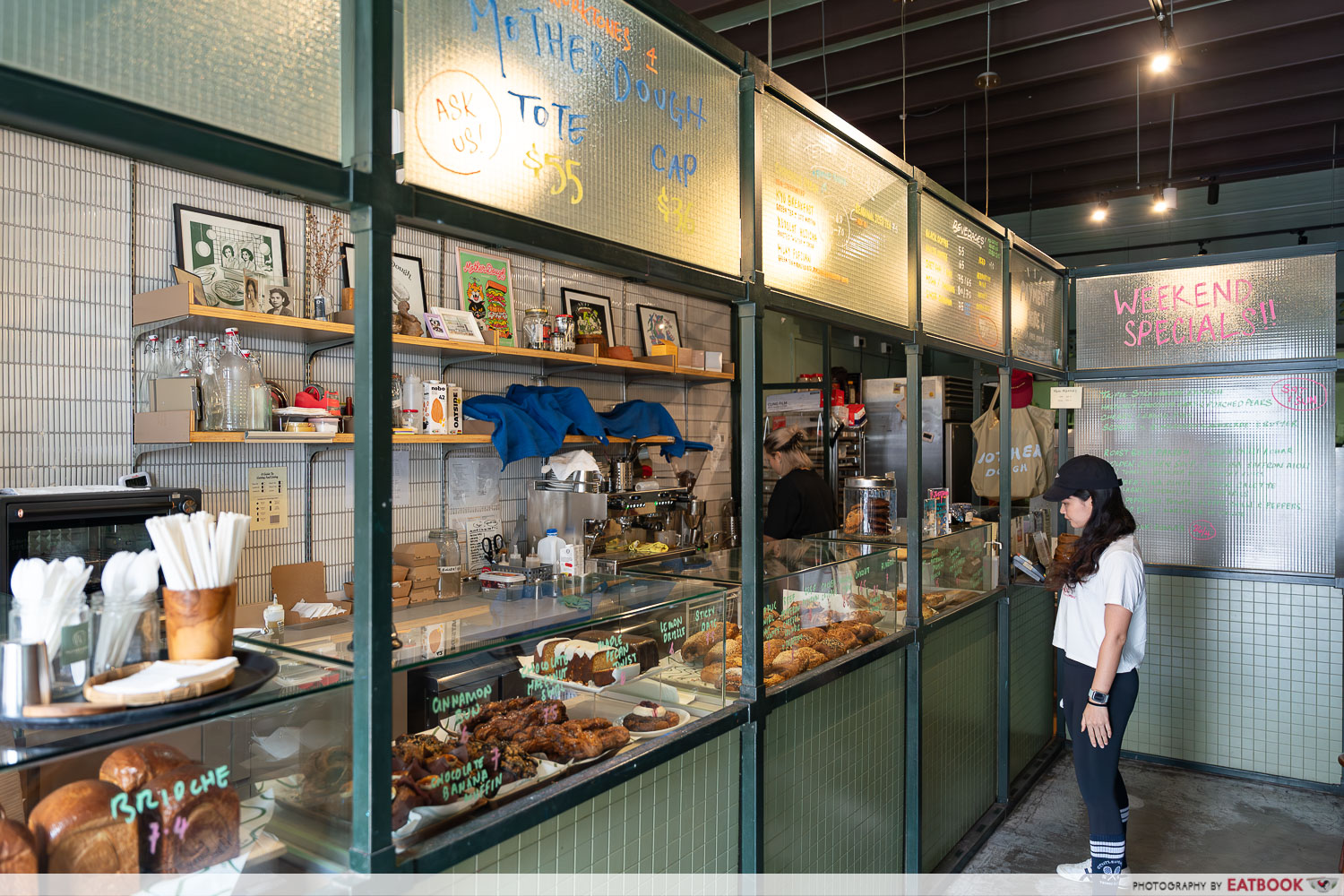 mother dough bakery first level ambience