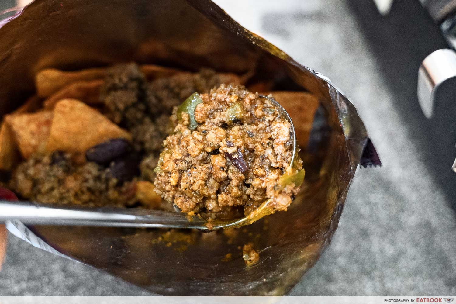 shell-select-doritos-overload-bolognese-scoop-prep