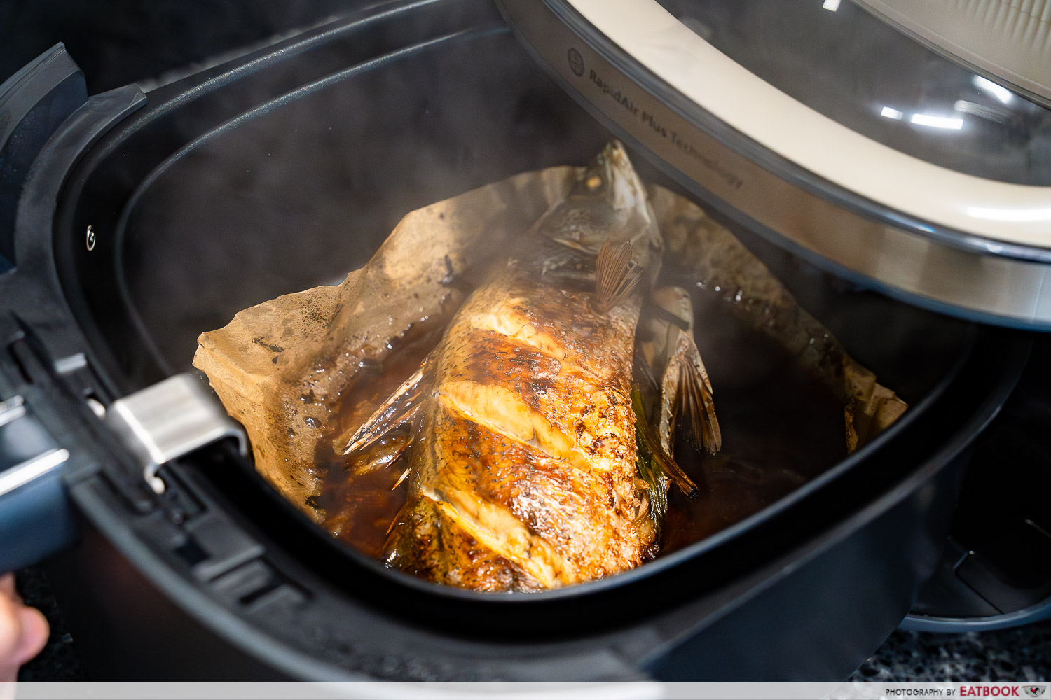 steamed fish air fryer