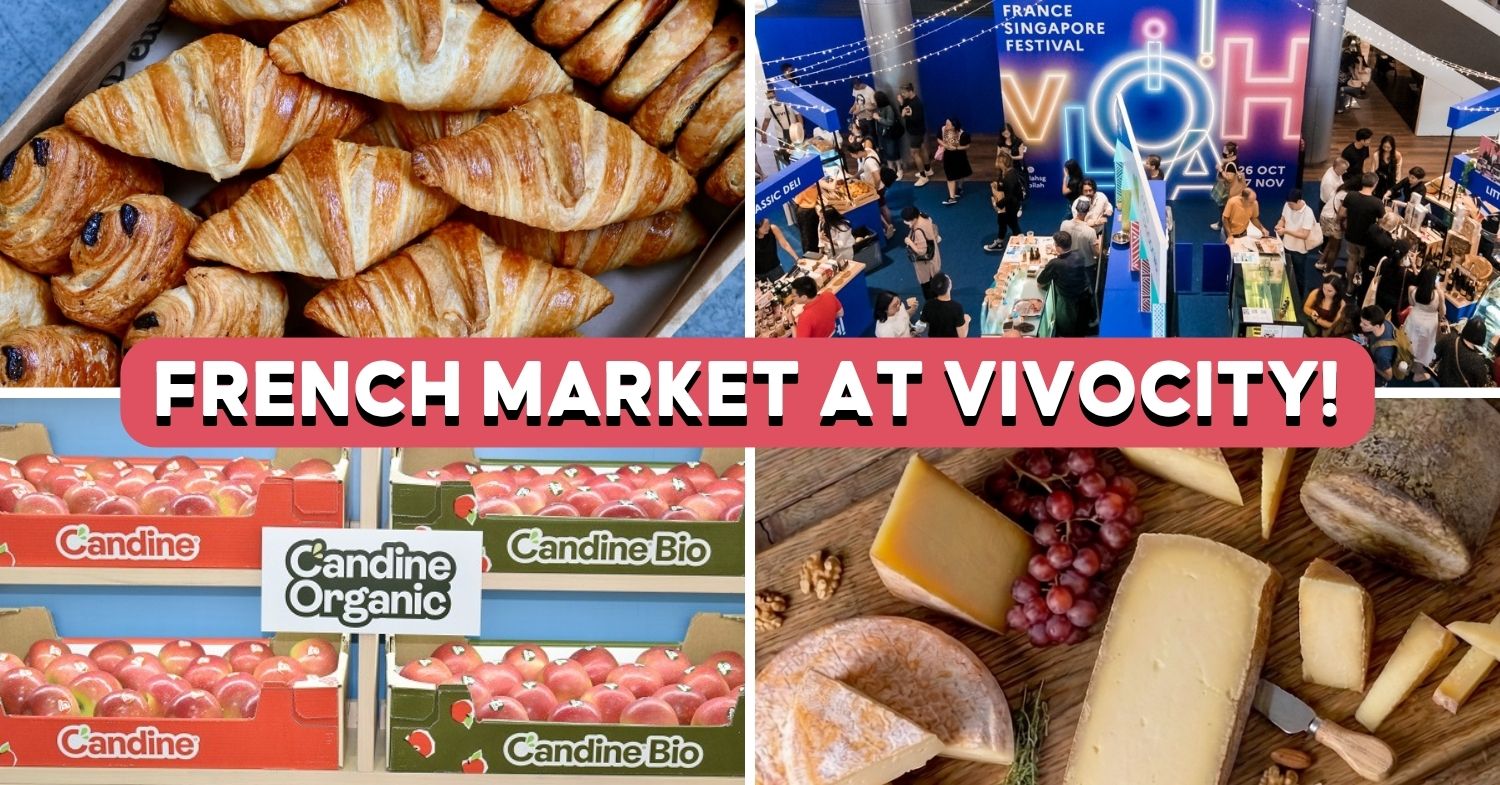 VivoCity Will Have A New French Food Market From 25 April To 20 June