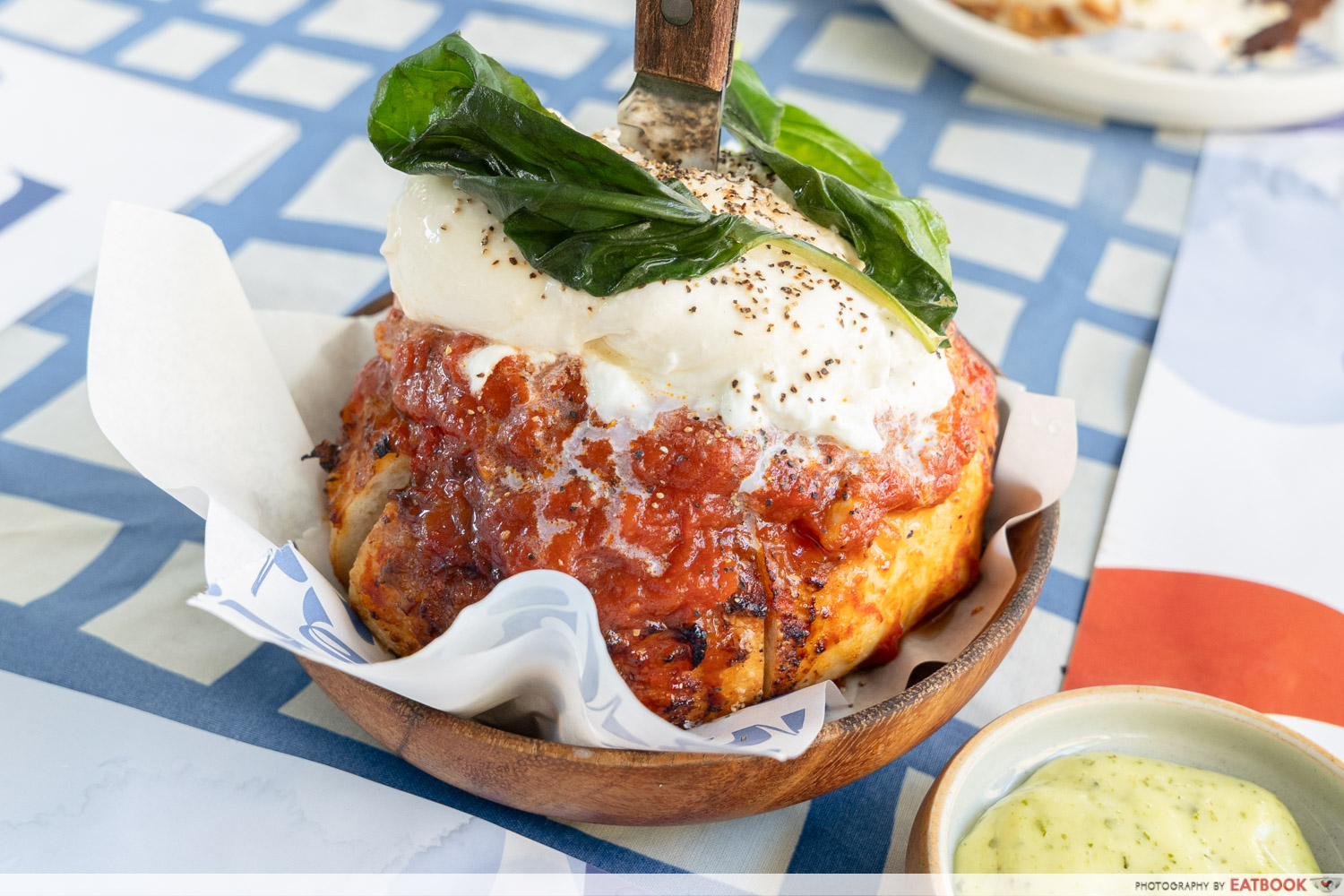 San Marzano Tomato & Burrata intro shot