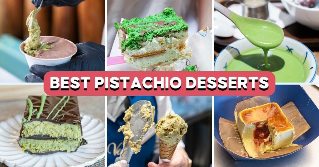 best pistachio desserts in singapore feature image