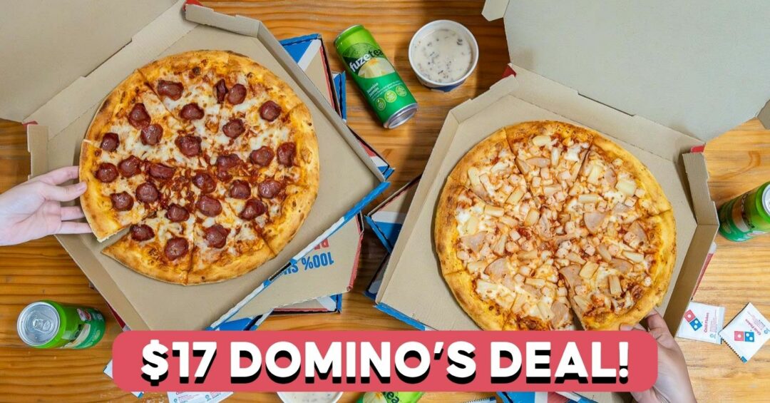 dominos 17 anniversary combo
