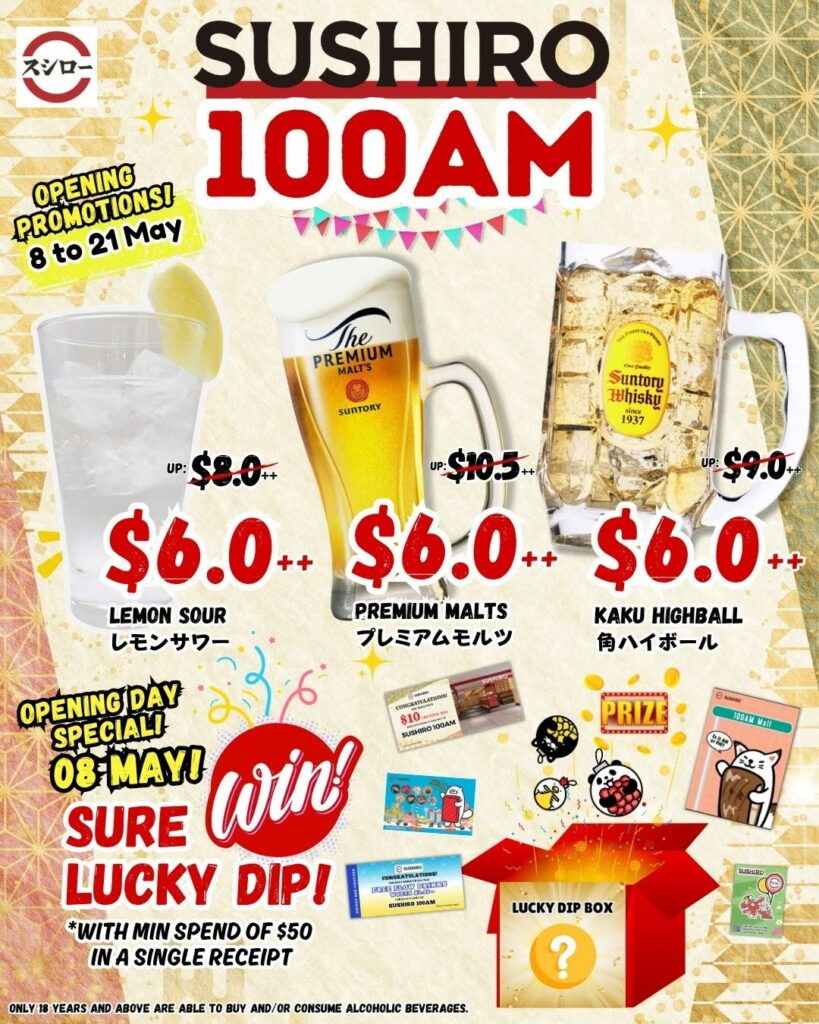 sushiro-100am-mall-drinks-promo