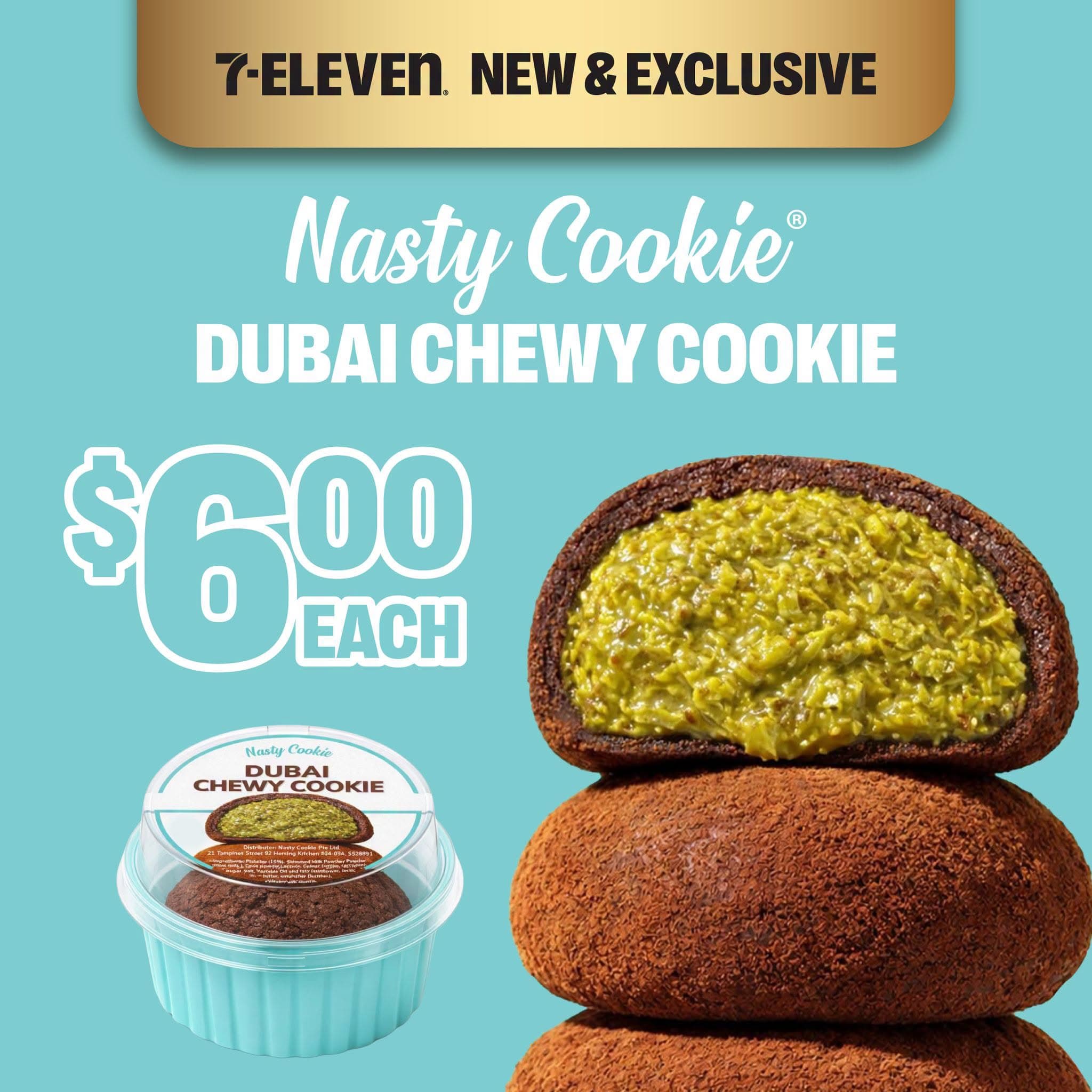 7-eleven dubai chewy cookie