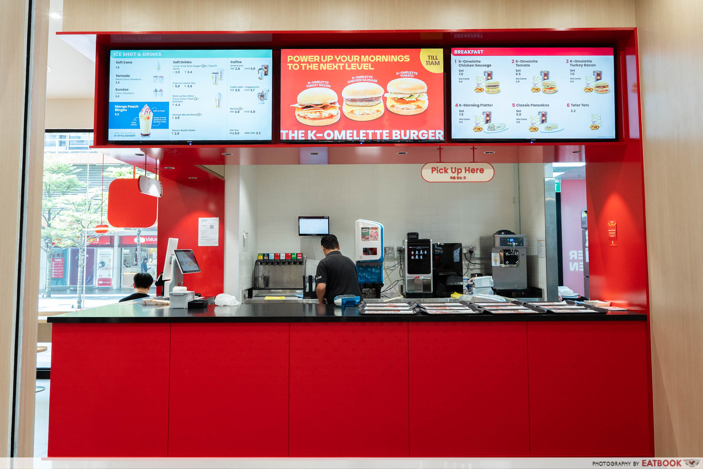 lotteria jurong point counter