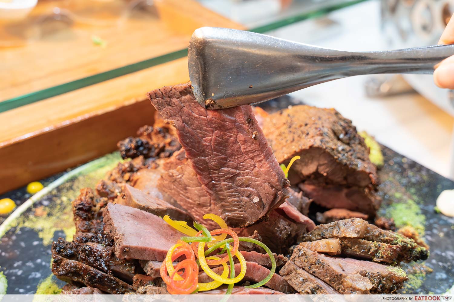beef carving station