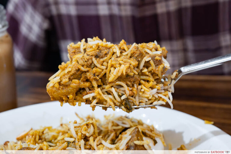 cilantro-the-biryani-club-hyderbad-dum-biryani-rice-spoon-interaction