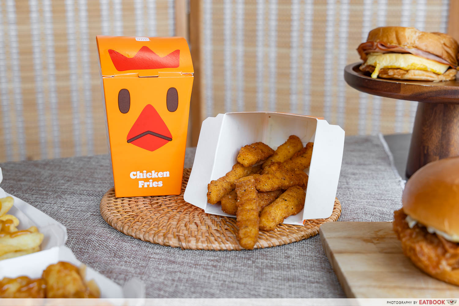 smoky maple mayo chicken fries