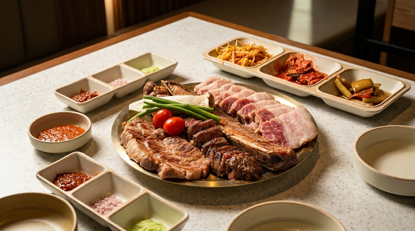 keum-eun-don-kbbq-flatlay