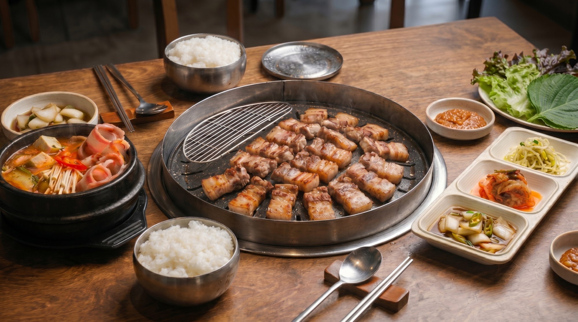 keum-eun-don-kbbq-pork-bbq-set-flatlay