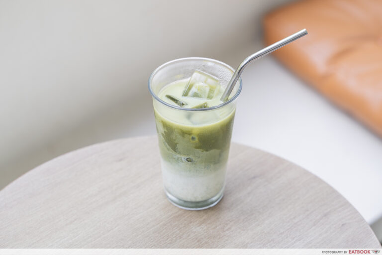 kyuukei wazakura matcha latte