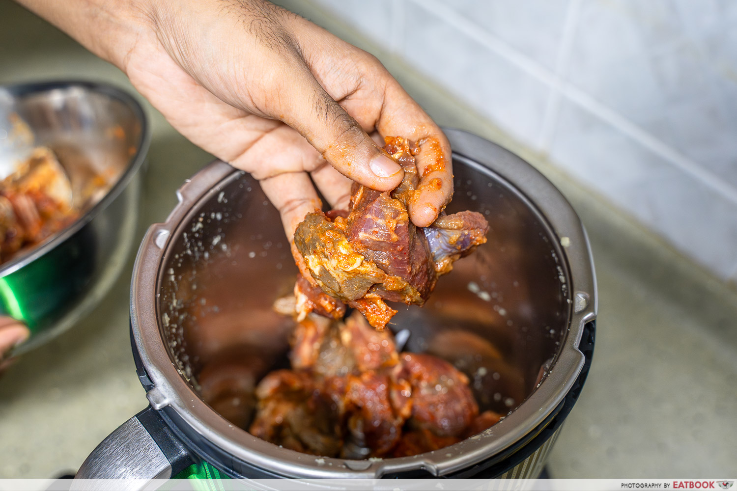 marinated lamb