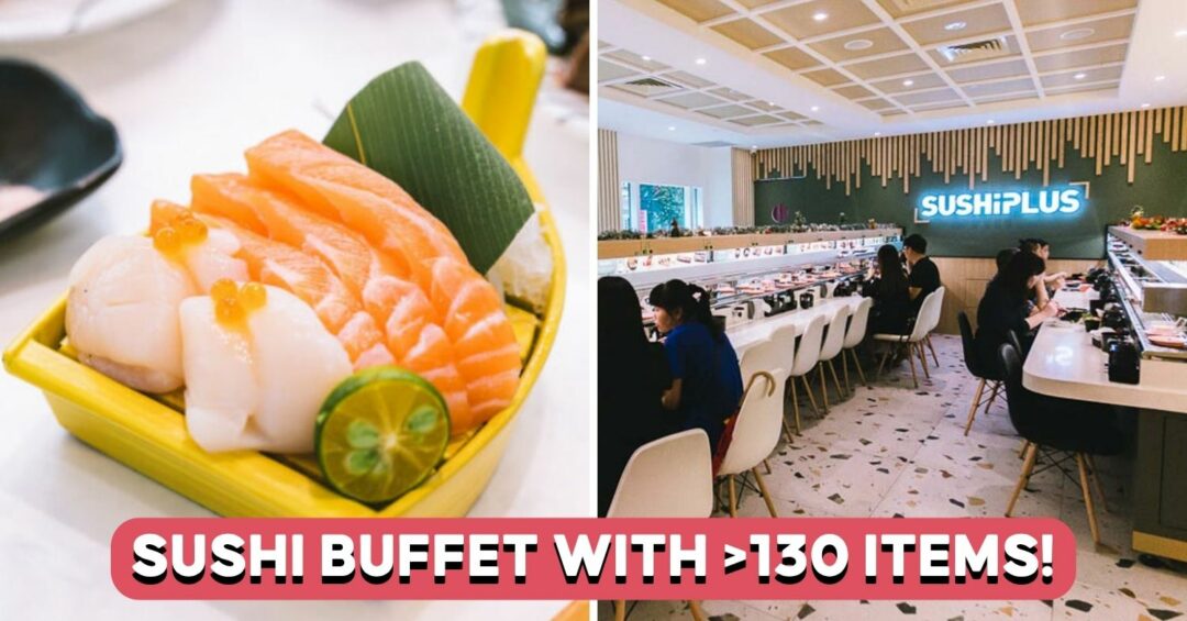 sushi plus SG61 buffet feature image