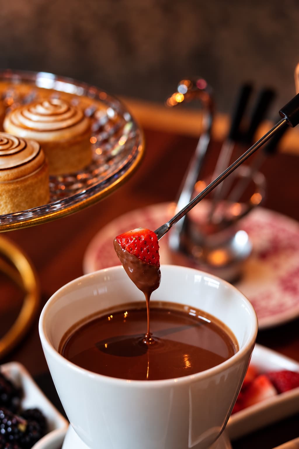 Mama shelter-high tea- fondue