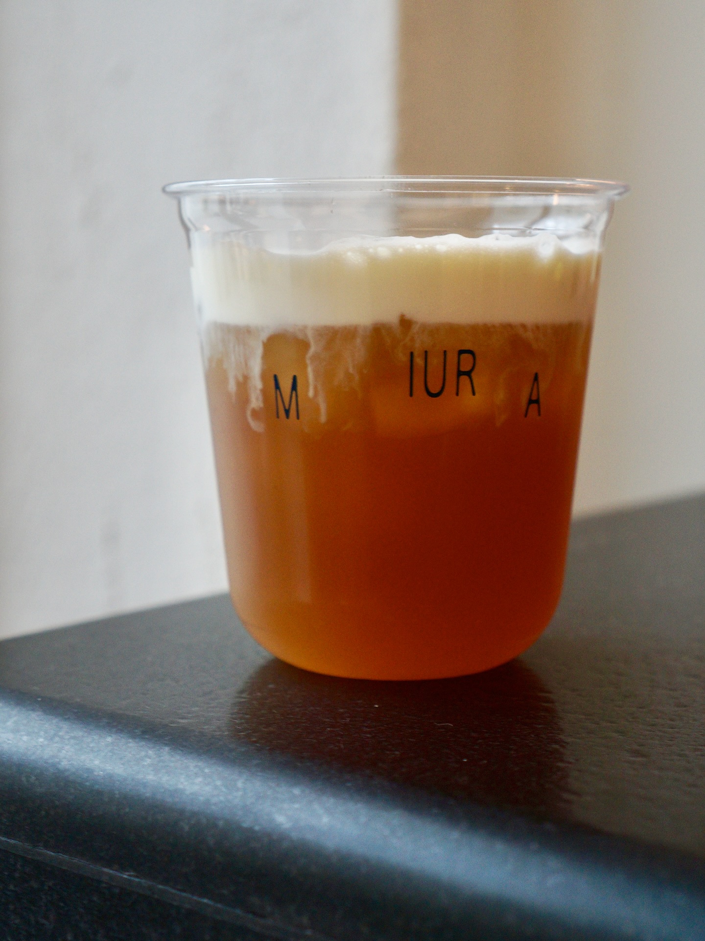 Oolong Pear Cold Brew with Cheese Cloud