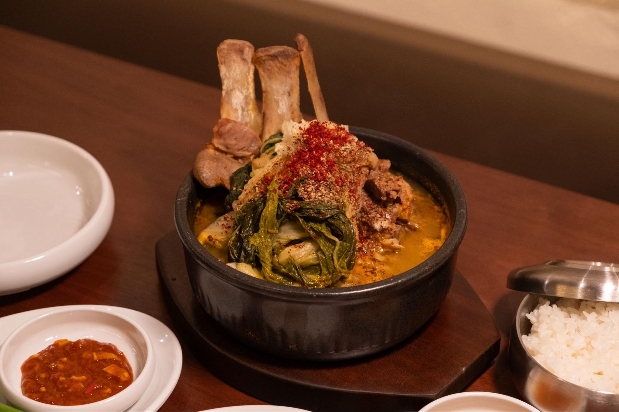 GAMJA korean restaurant gamjatang