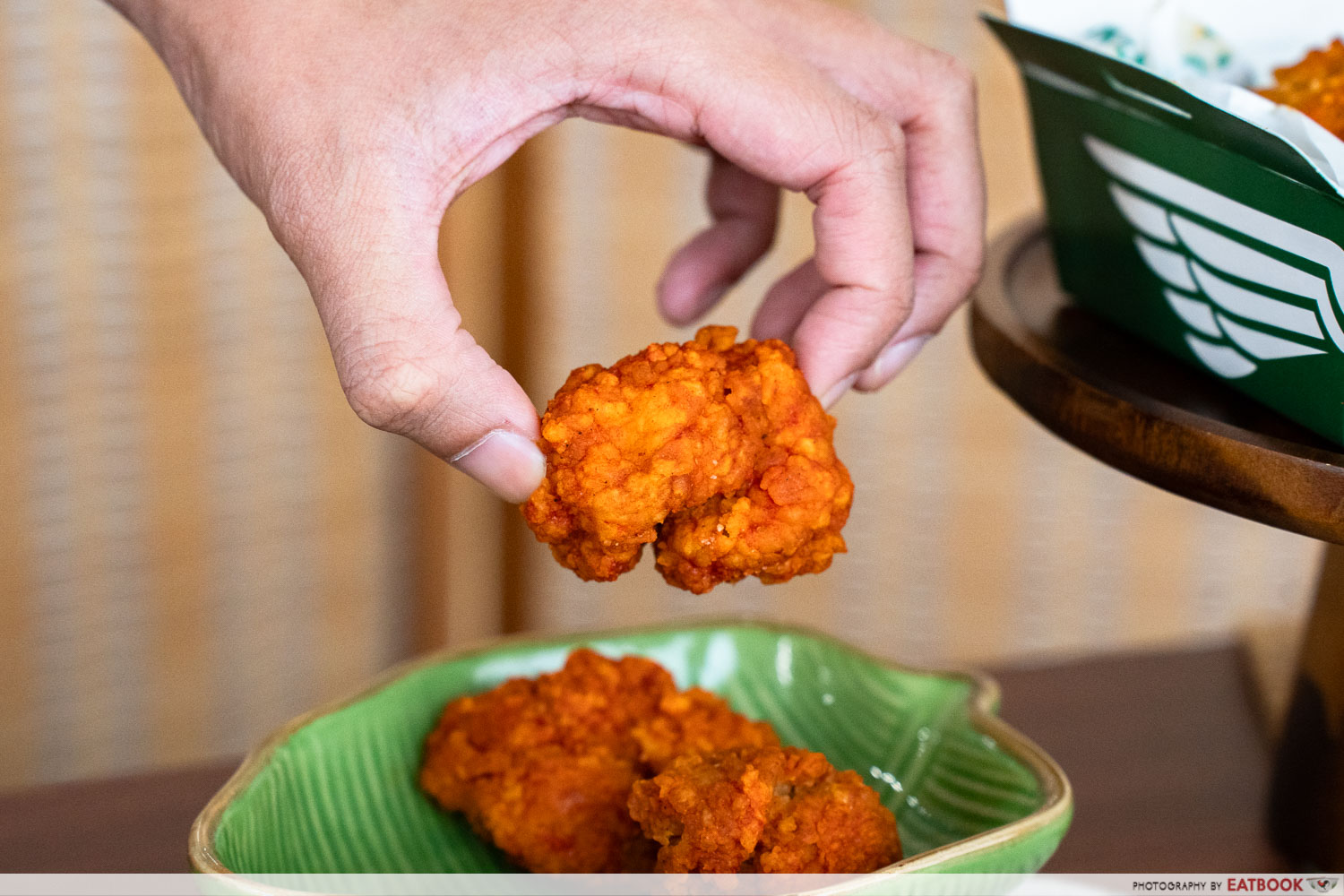 wingstop singapore texas buffalo flavour interaction shot