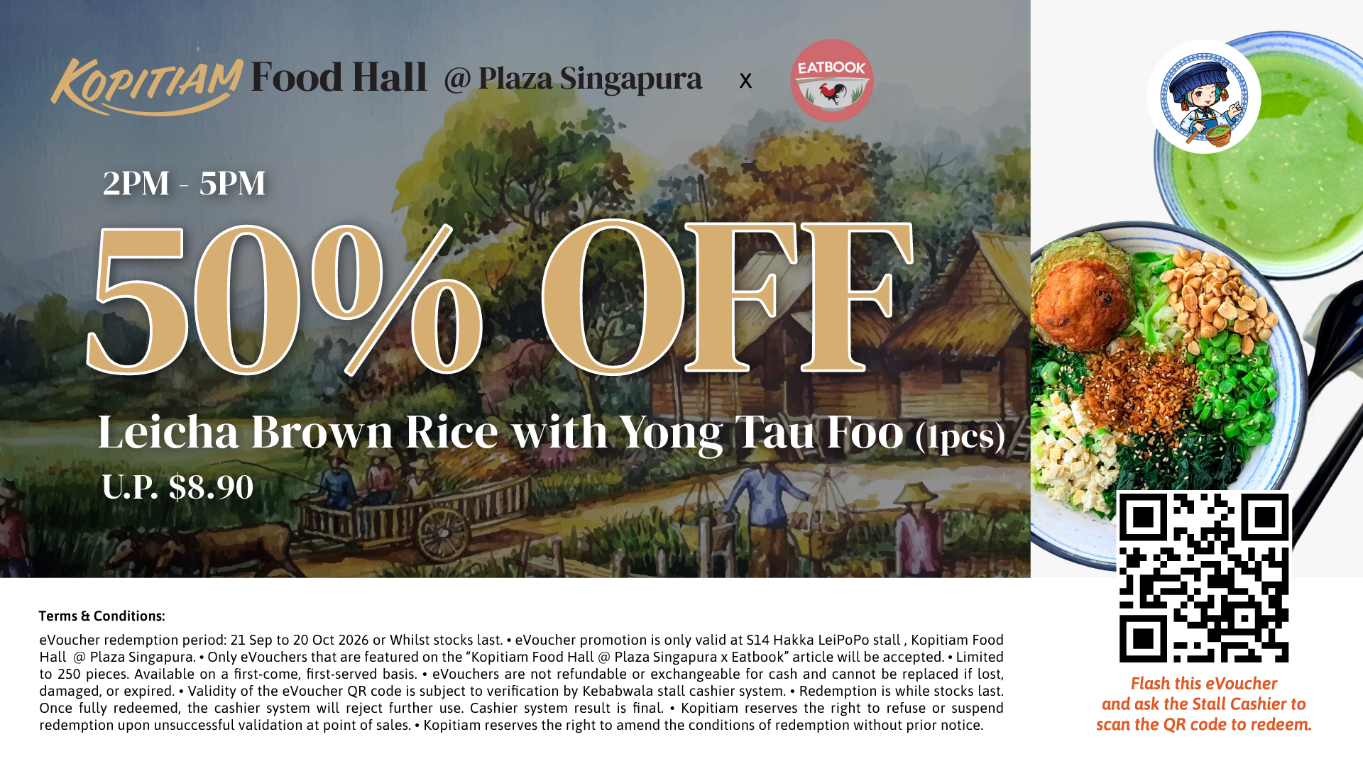 plaza singapura kopitiam - hakka lei popo voucher