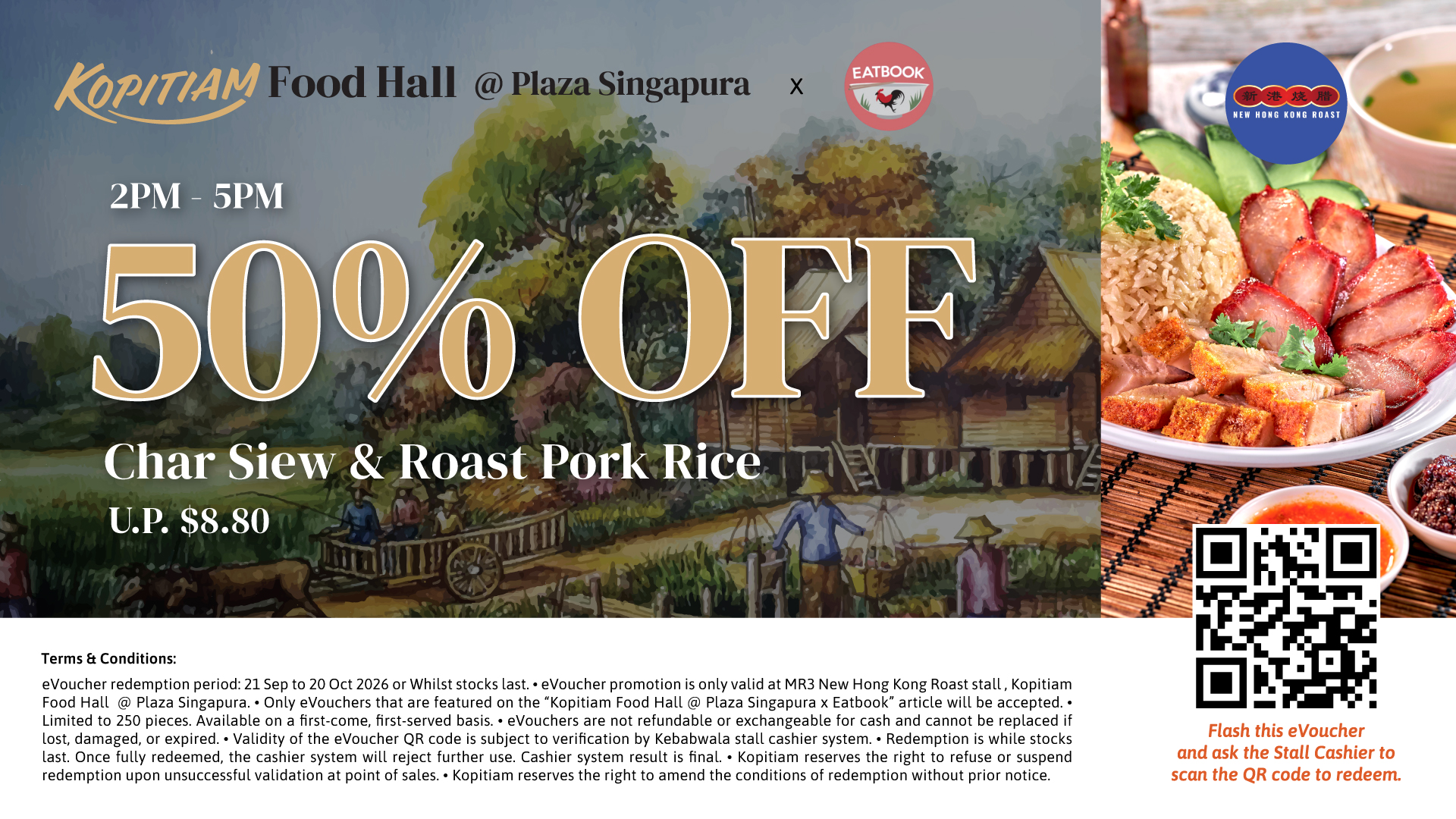 plaza singapura kopitiam - new hong kong roast voucher