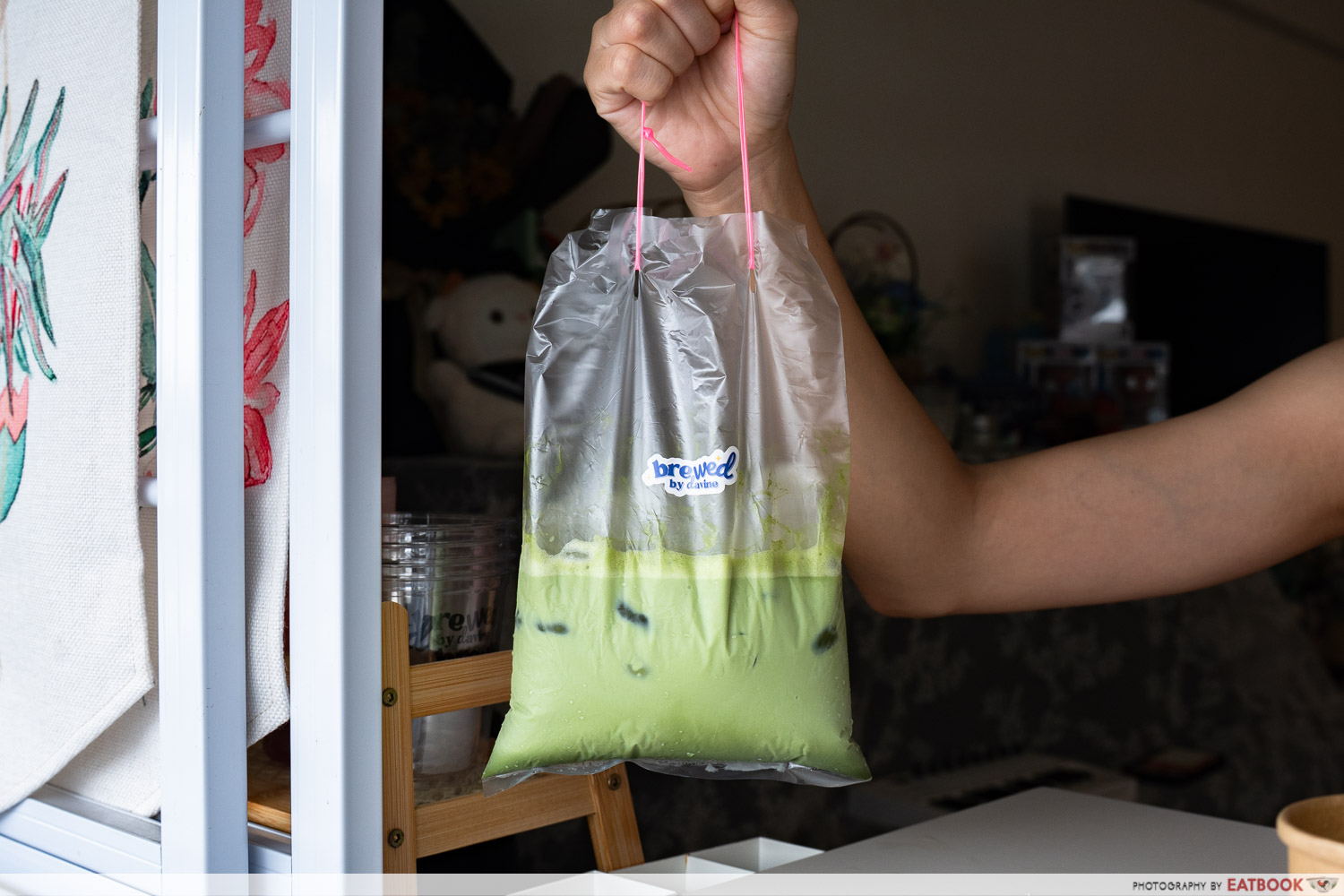 Brewed by Davine-matcha peng