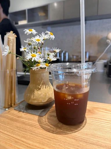 Calendar coffee- flower