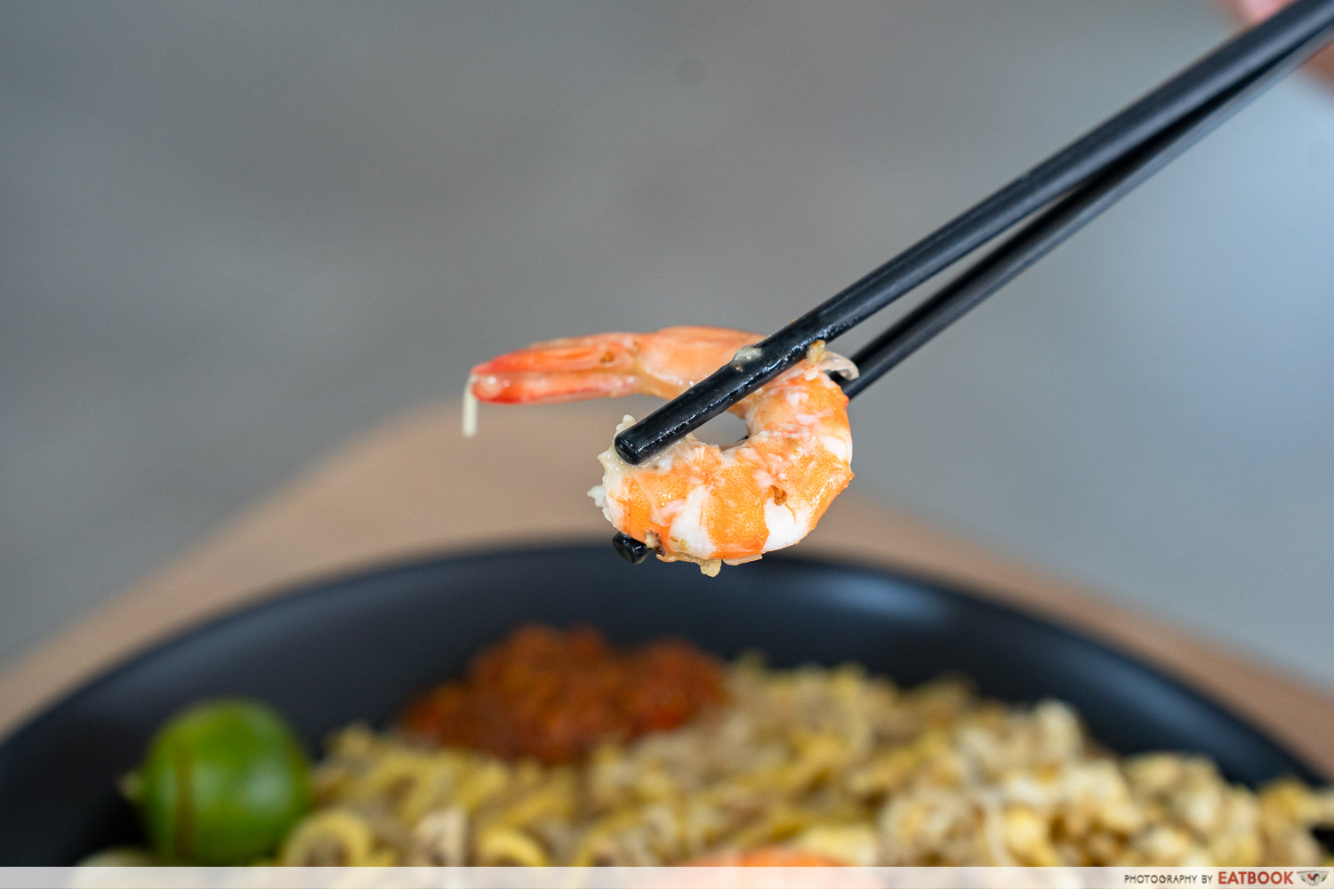 Herng hao chi-prawn close up