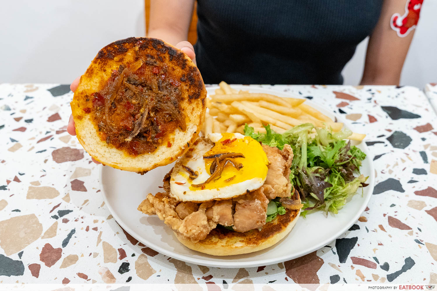 Rawr-nasi lemak burger interaction