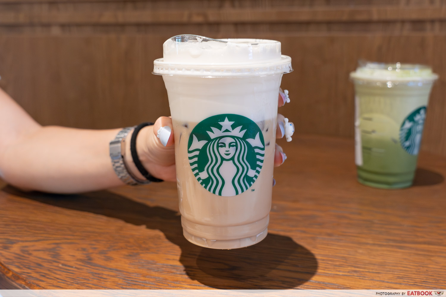 Starbucks Iced Vanilla Cream Protein Latte