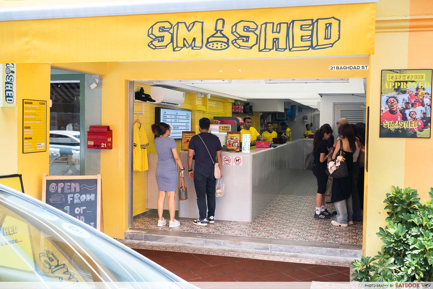smashed burgers bugis storefront