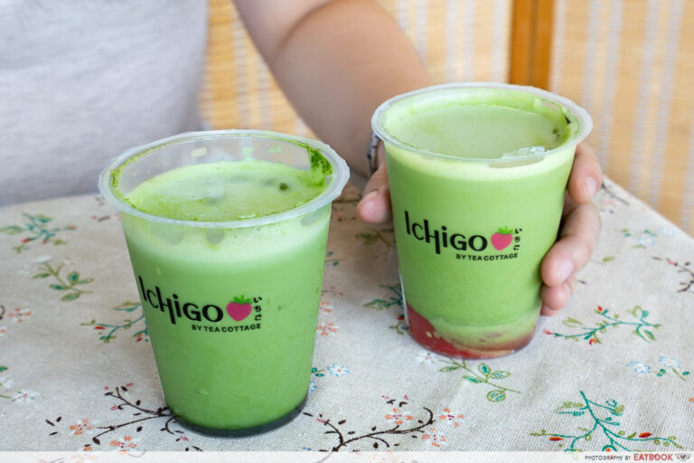 ichigo by tea cottage matcha lattes