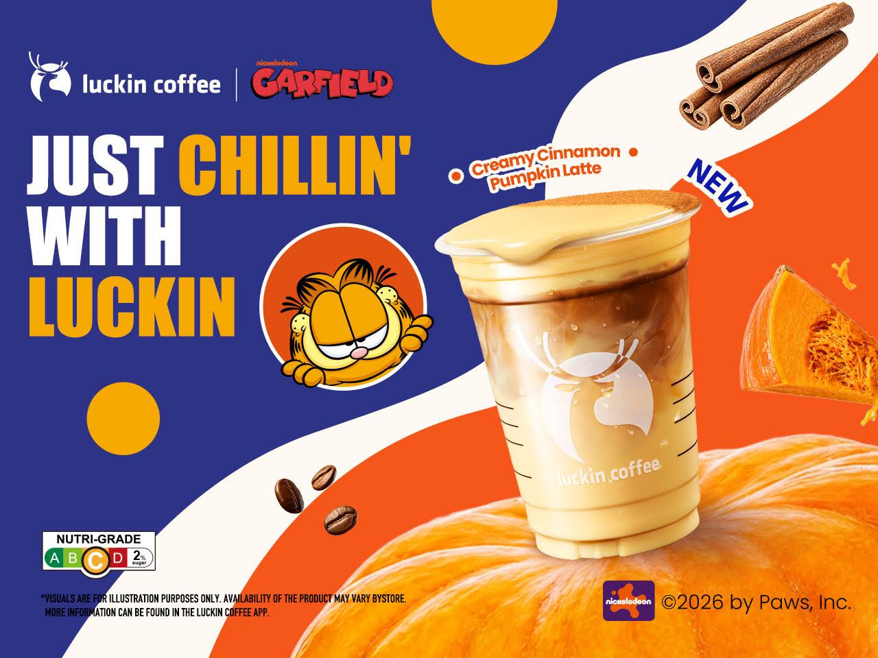 luckin coffee- pumpkin drink