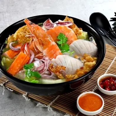 thai seng fish soup-seafood soup