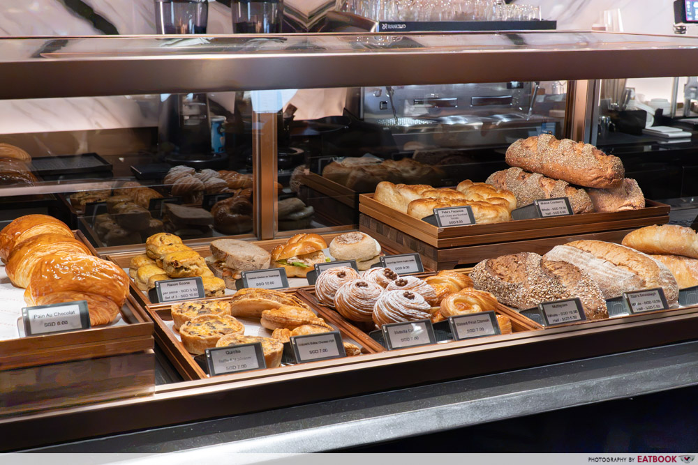 the shop grand hyatt singapore - bakes display