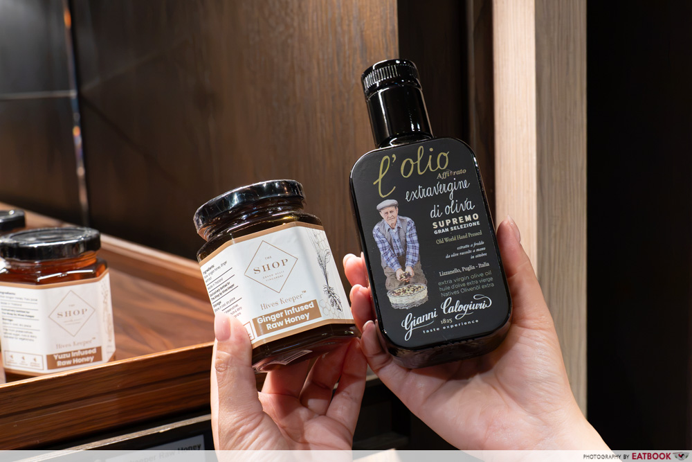 the shop grand hyatt singapore - honey and olive oil