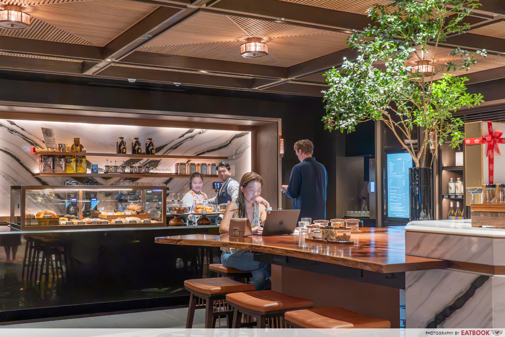 the shop grand hyatt singapore - interior