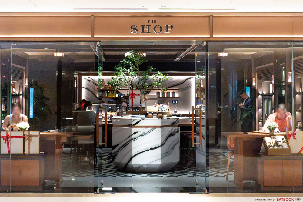 the shop grand hyatt singapore - storefront